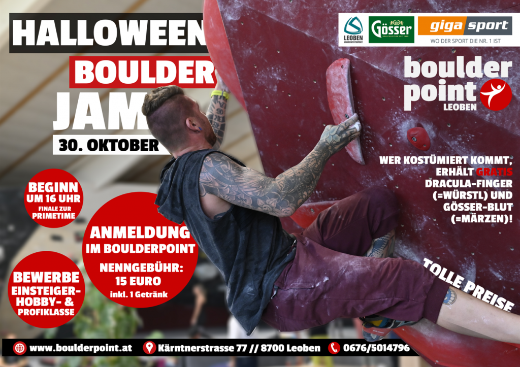 Halloween Boulderjam